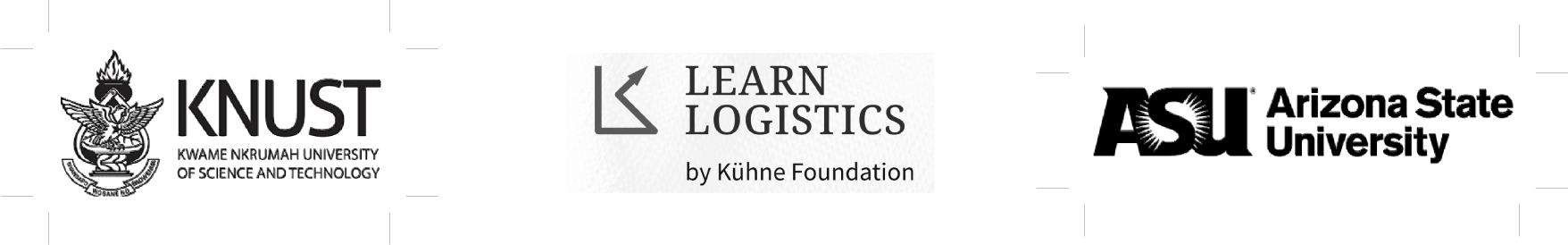 Kwame Nkrumah University of Science and Technology, Learn Logistics by Kühne Foundation, and Arizona State University